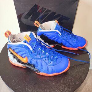7 Y Nike Little Posite Pro Racer Blue/Total Crimson